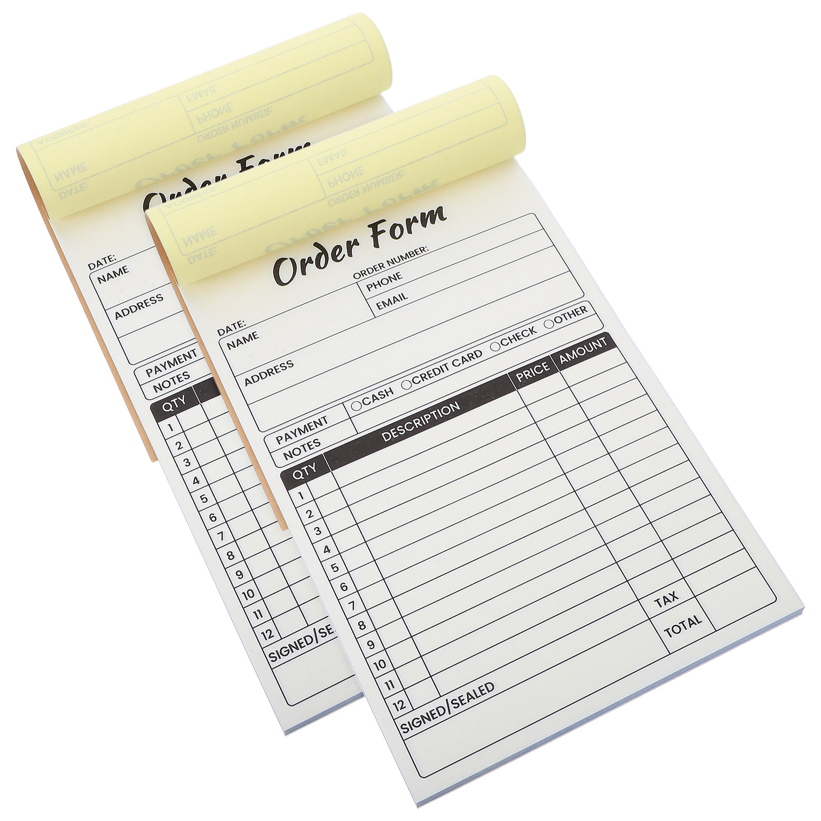 Carbon Copy Book - 2 szt. Księga faktur i paragonów