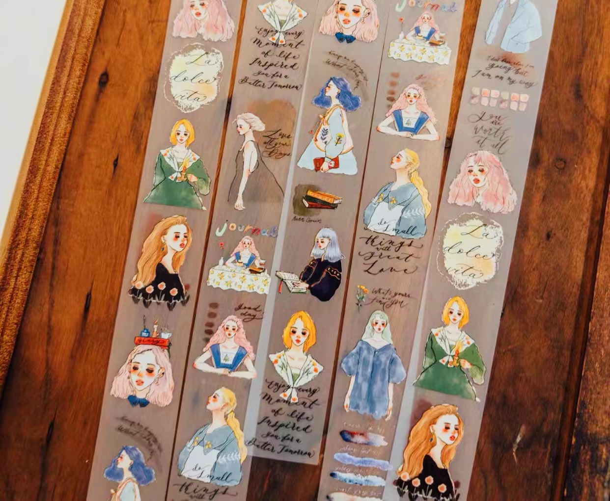 Washi Tape Set - 1 pętla-90cm La Dolce Vita Studio