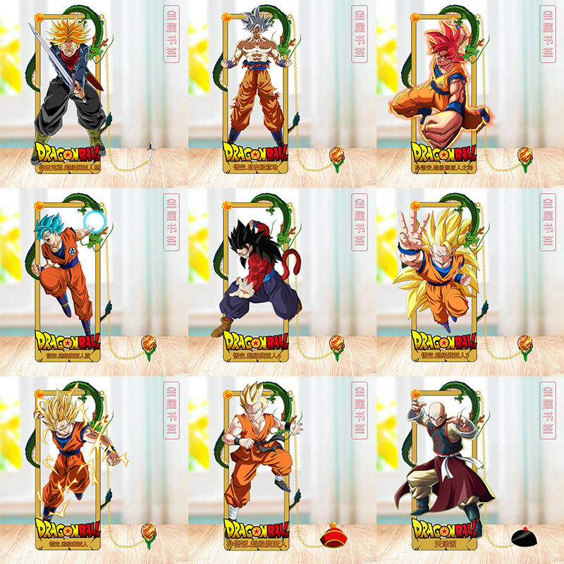 Ideal Stationery & Office Supply - Metalowa zakładka DRAGON BALL, klips w