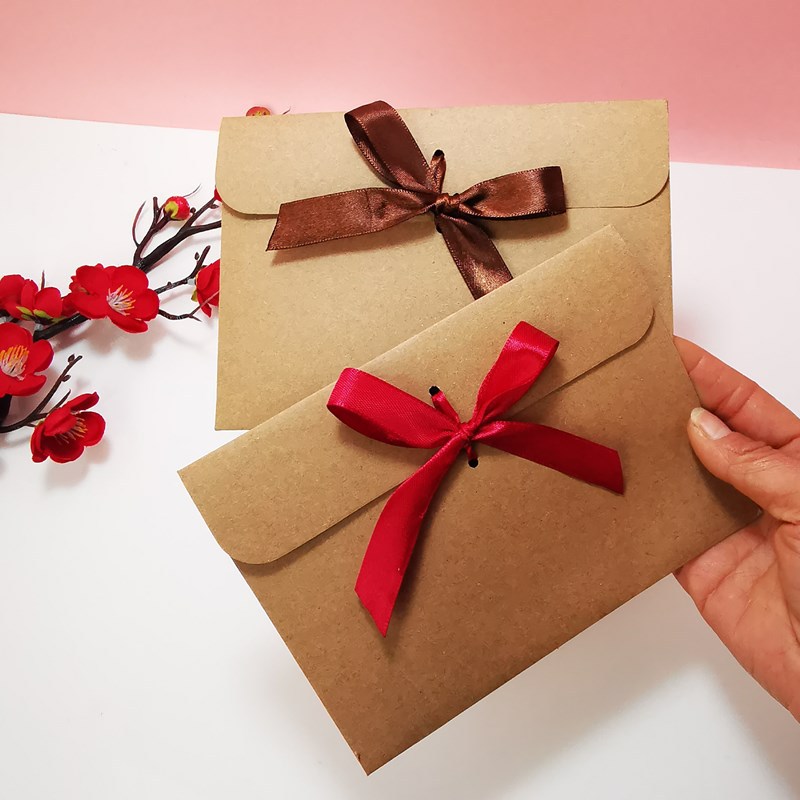 10 szt. Retro Kraftowe Koperty – Letter Envelope Kraft recenzja i cena