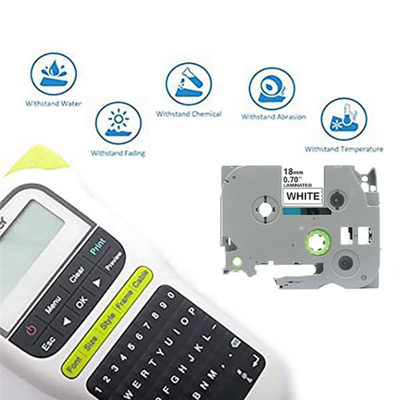 Taśma do drukarki etykiet TZC  – Label Printer Tape recenzja i cena