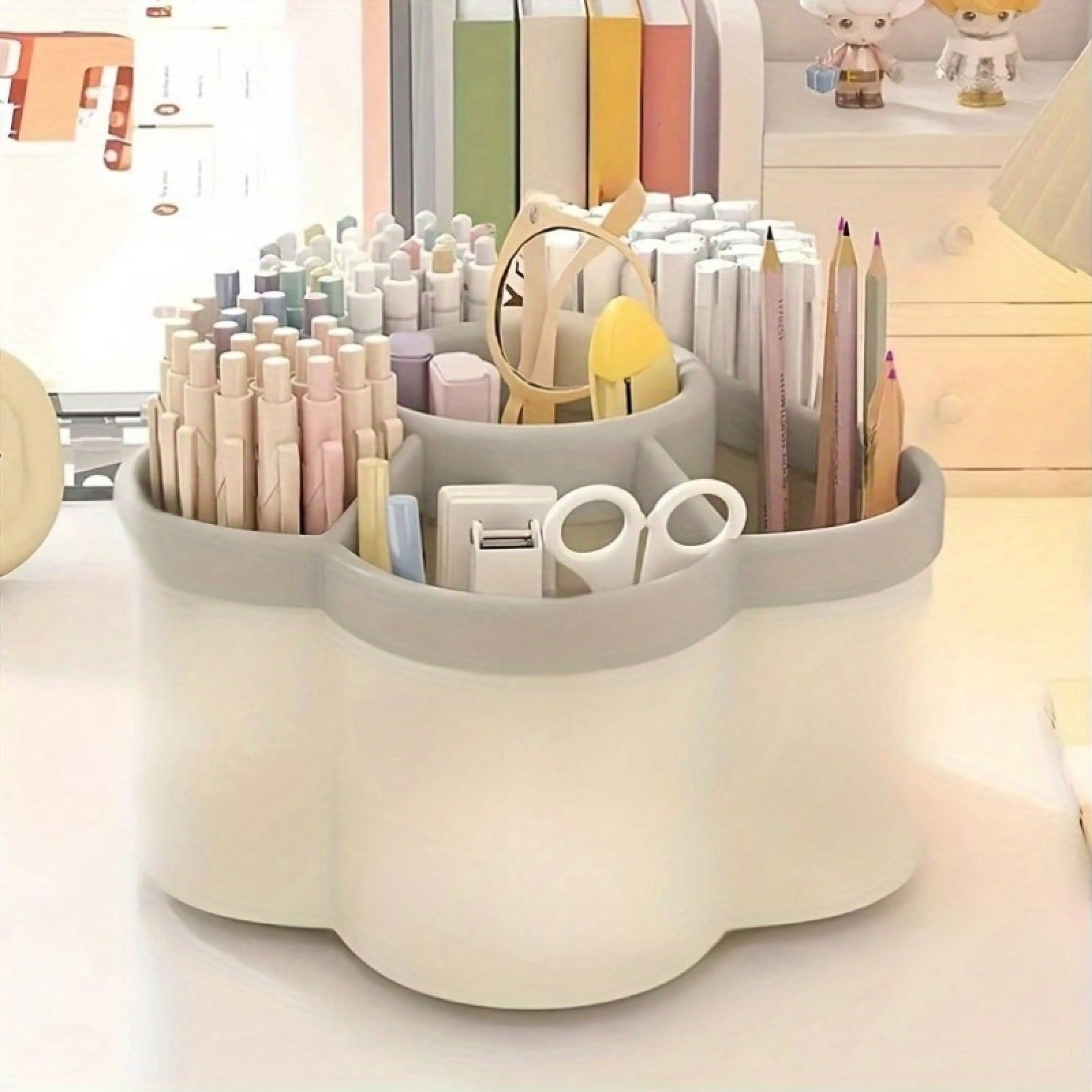 Obracany o 360 stopni pojemnik – Ideal Stationery & Office Supply recenzja i cena