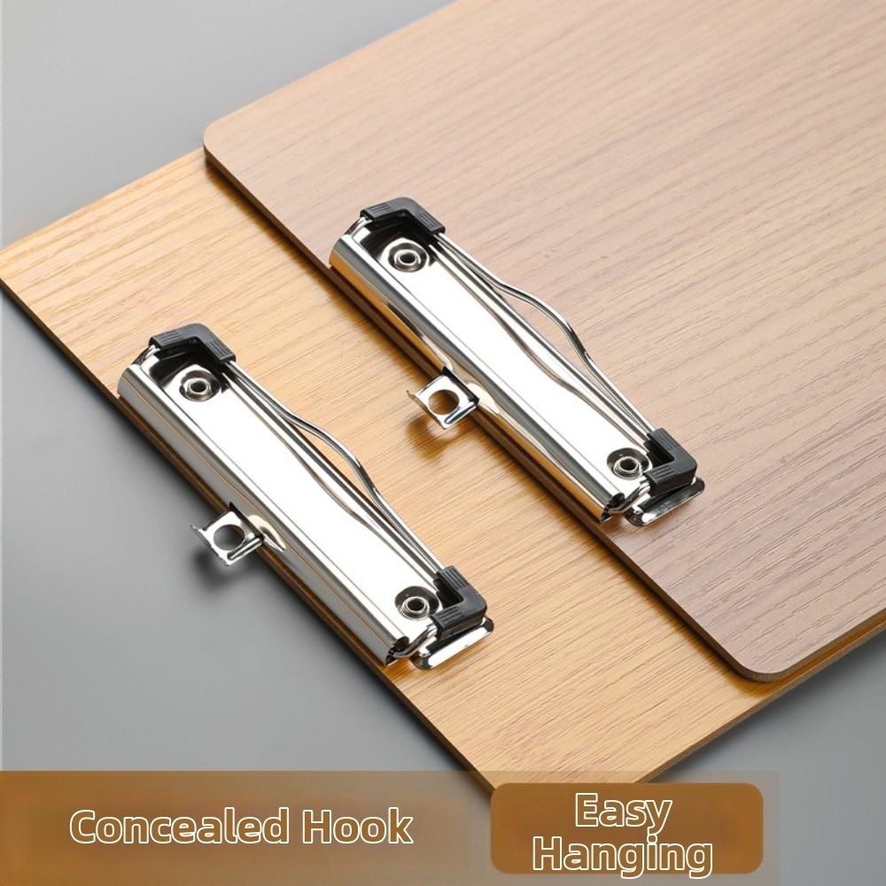 Drewniana teczka A4 z klipsem, – File Folder Hanging recenzja i cena