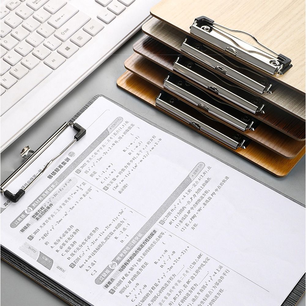 Drewniana teczka A4 z klipsem, – File Folder Hanging recenzja i cena