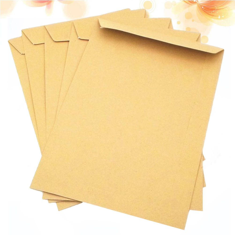 100 sztuk kopert z papieru kra – Letter Envelope Kraft recenzja i cena