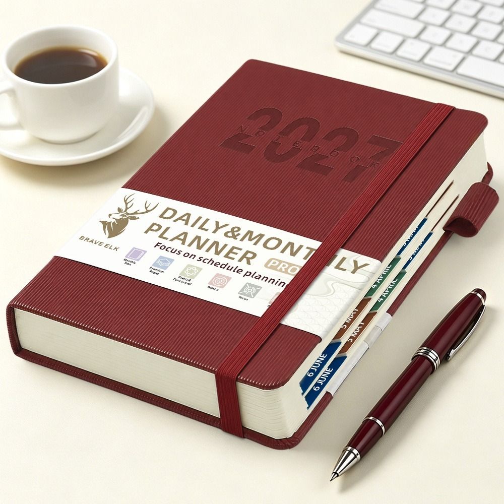 Notatnik-planista dzienny w fo – Journal Leather Hardcover recenzja i cena