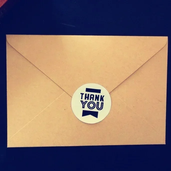 30 szt. Duże trójkątne koperty – Letter Envelope Kraft recenzja i cena