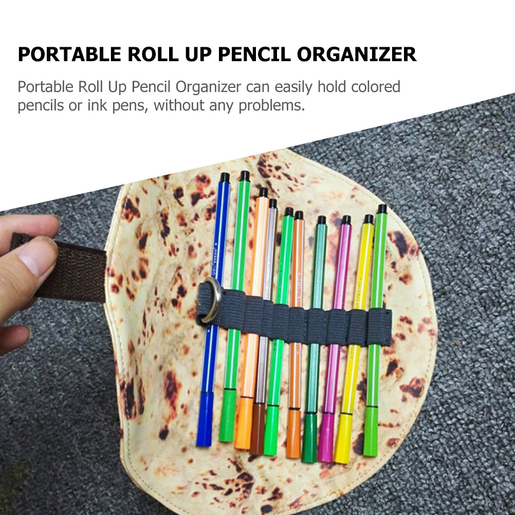 2 szt. płóciennych piórników w – Pen Pouch Roll recenzja i cena