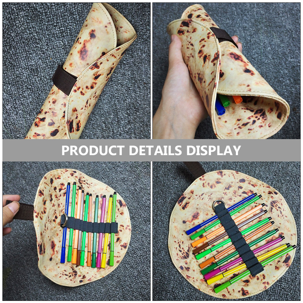 2 szt. płóciennych piórników w – Pen Pouch Roll recenzja i cena