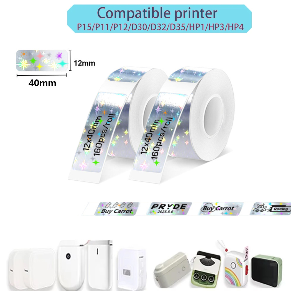 Taśma do etykietownika P15, pr – Label Printer Tape recenzja i cena