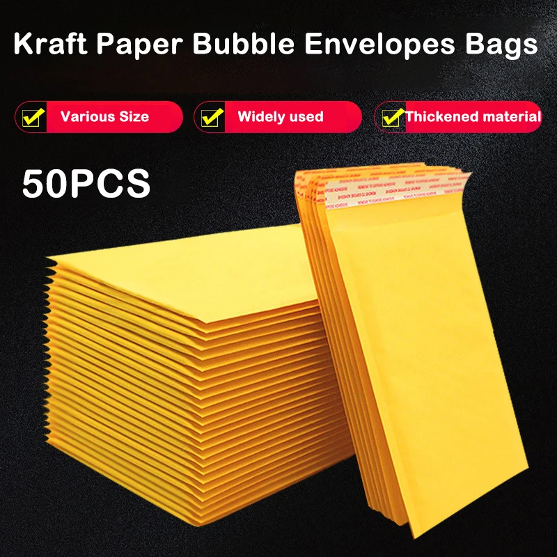 50 szt. Papier pakowy koperty  – Letter Envelope Kraft recenzja i cena