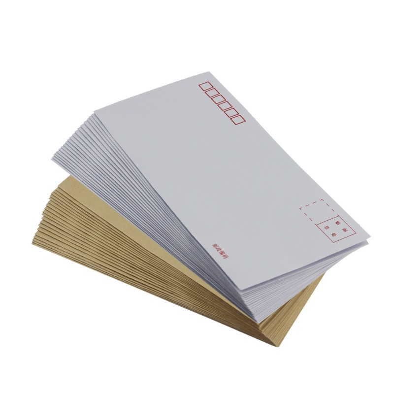 Koperty biznesowe z białego pa – Letter Envelope Kraft recenzja i cena